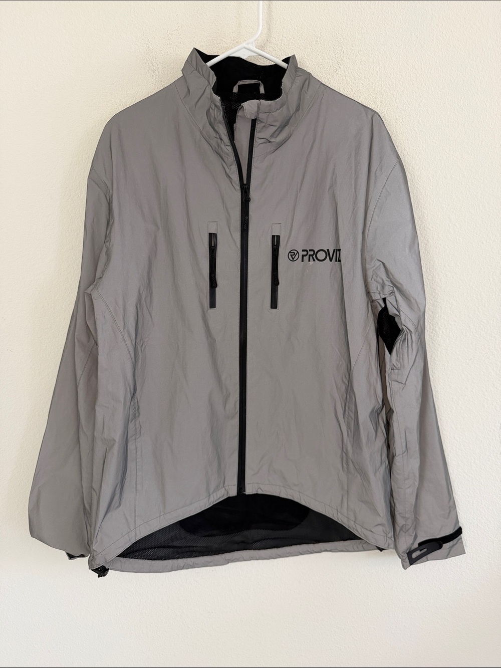 Proviz Reflect360 Reflective Gray Windbreaker Jacket